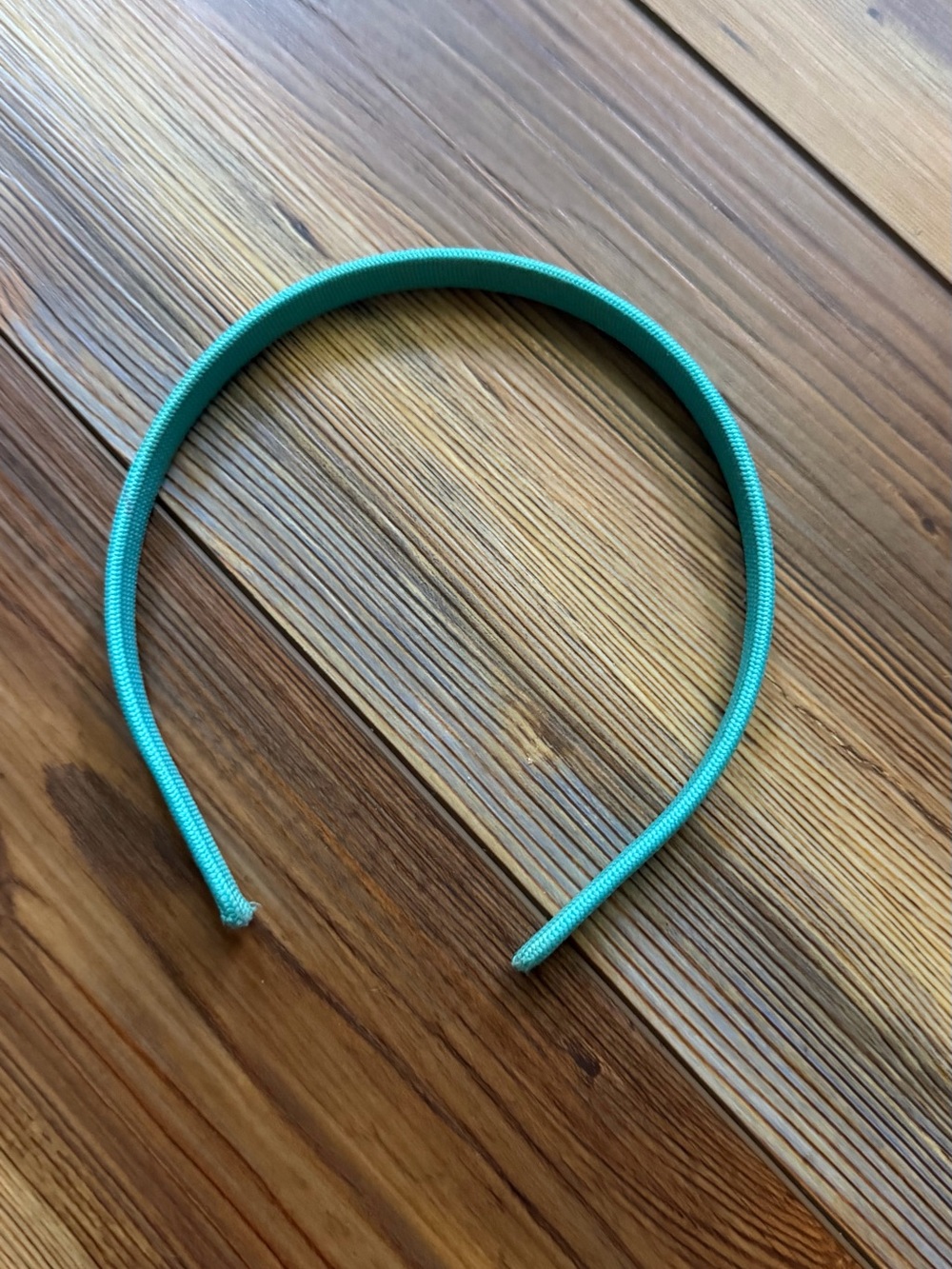 Kids Teal Fabric-Covered Headband – Simple Everyday Style